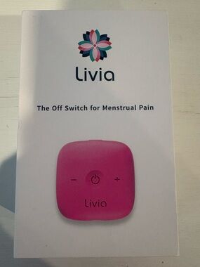 Livia Menstrual cramp relief device pink NEW